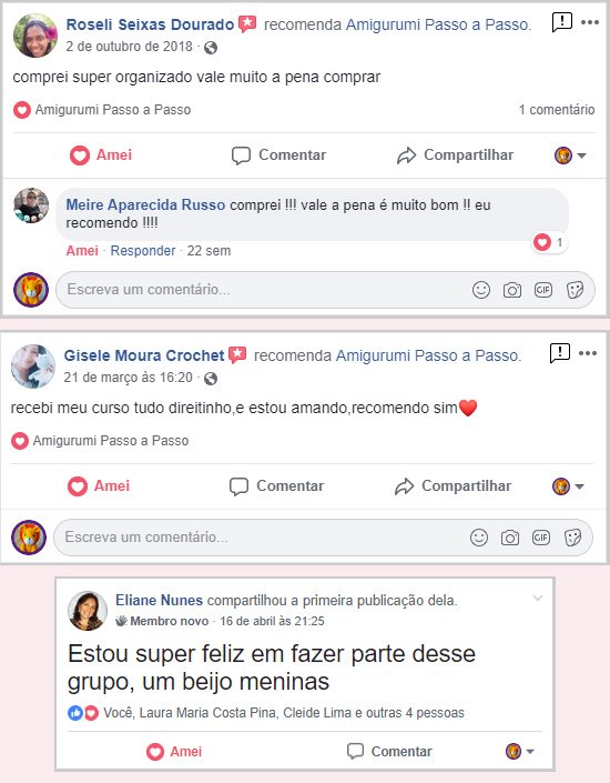 depoimento facebook